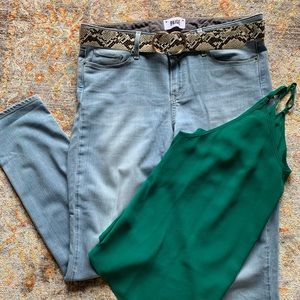 Paige skyline ankle peg jeans